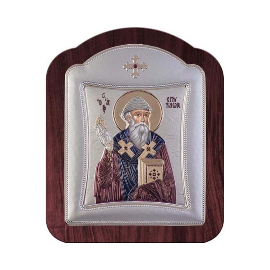 Αγιος Σπυρίδων με Μοντέρνο Κανονικό Στεφάνι