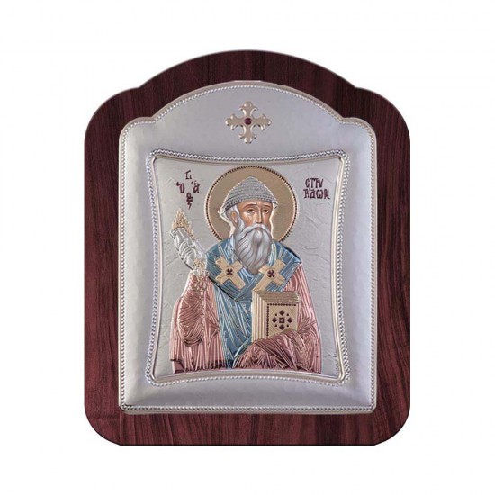 Αγιος Σπυρίδων με Μοντέρνο Κανονικό Στεφάνι