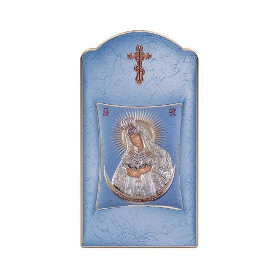 Παναγία των Αστρων με Μοντέρνο Μακρόστενο Στεφάνι