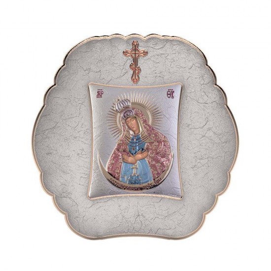 Παναγία των Αστρων με Μοντέρνο Στρογγυλό Στεφάνι