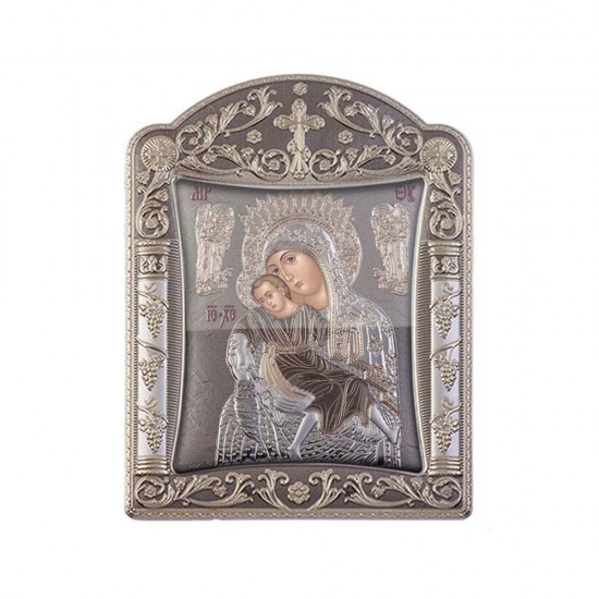 Αξιον Εστί με Κλασικό Κανονικό Στεφάνι και Τζάμι