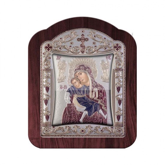 Αξιον Εστί με Κλασικό Κανονικό Στεφάνι και Τζάμι