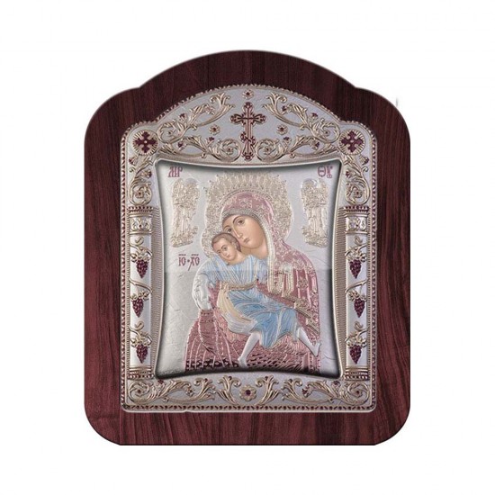 Αξιον Εστί με Κλασικό Κανονικό Στεφάνι και Τζάμι