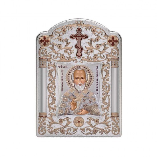 Αγιος Νικόλαος με Κλασικό Φαρδύ Στεφάνι