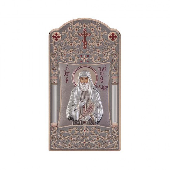 Αγιος Παϊσιος με Κλασικό Μακρόστενο Στεφάνι