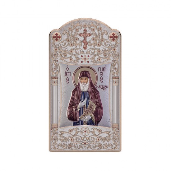 Αγιος Παϊσιος με Κλασικό Μακρόστενο Στεφάνι