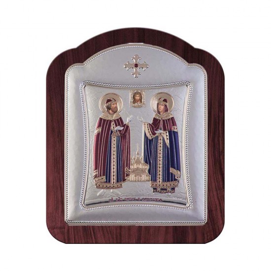 Αγιος Πέτρος και Αγία Ευδοκία με Μοντέρνο Κανονικό Στεφάνι