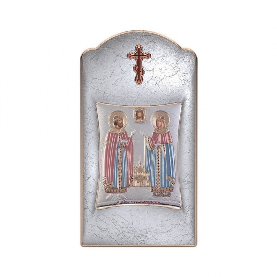 Αγιος Πέτρος και Αγία Ευδοκία με Μοντέρνο Μακρόστενο Στεφάνι