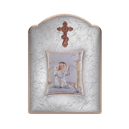 Αγιος Σεραφείμ με Μοντέρνο Φαρδύ Στεφάνι