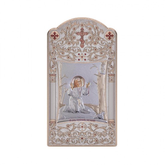 Αγιος Σεραφείμ με Κλασικό Μακρόστενο Στεφάνι