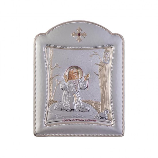 Αγιος Σεραφείμ με Μοντέρνο Κανονικό Στεφάνι