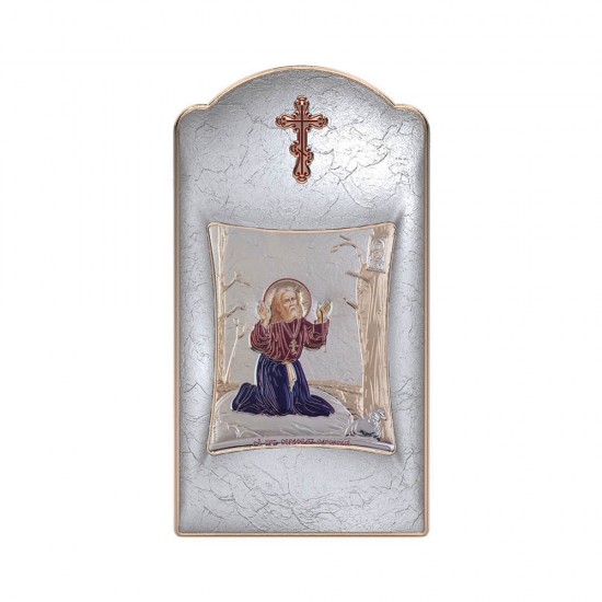 Αγιος Σεραφείμ με Μοντέρνο Μακρόστενο Στεφάνι