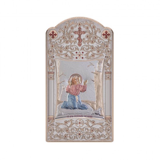 Αγιος Σεραφείμ με Κλασικό Μακρόστενο Στεφάνι