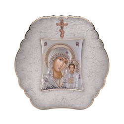 Παναγία Καζάνσκα με Μοντέρνο Στρογγυλό Στεφάνι