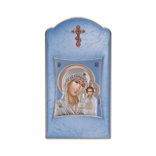 Παναγία Καζάνσκα με Μοντέρνο Μακρόστενο Στεφάνι