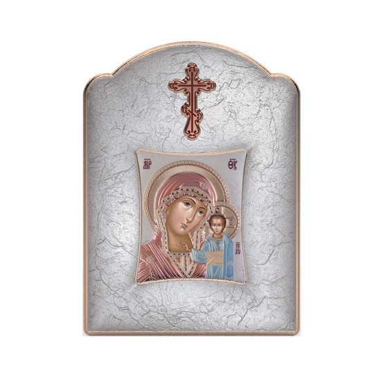 Παναγία Καζάνσκα με Μοντέρνο Φαρδύ Στεφάνι