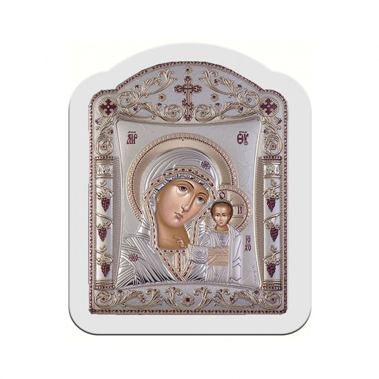 Παναγία Καζάνσκα με Κλασικό Κανονικό Στεφάνι