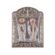 Αγιος Σπυρίδων και Άγιος Νικόλαος με Κλασικό Κανονικό Στεφάνι