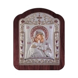 Παναγία Βλαδιμίρκα με Κλασικό Κανονικό Στεφάνι