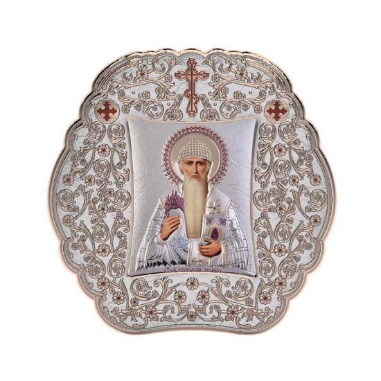 Αγιος Σπυρίδων με Κλασικό Στρογγυλό Στεφάνι