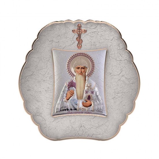 Αγιος Σπυρίδων με Μοντέρνο Στρογγυλό Στεφάνι