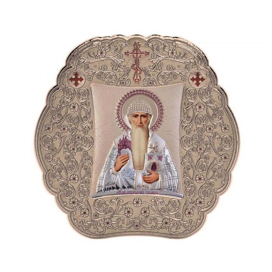 Αγιος Σπυρίδων με Κλασικό Στρογγυλό Στεφάνι