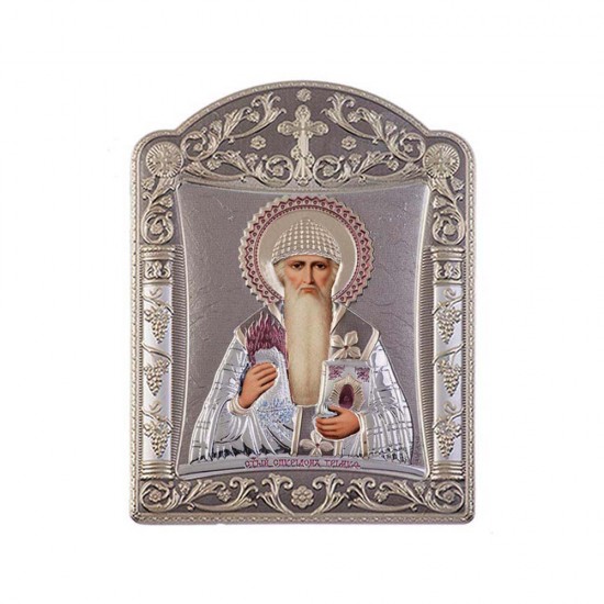 Αγιος Σπυρίδων με Κλασικό Κανονικό Στεφάνι