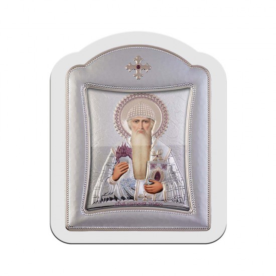 Αγιος Σπυρίδων με Μοντέρνο Κανονικό Στεφάνι και Τζάμι