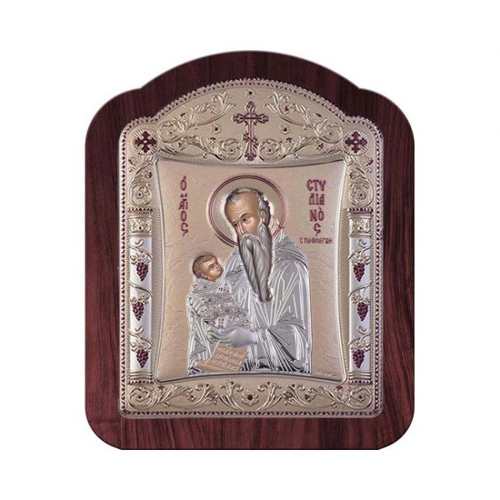 Αγιος Στυλιανός με Κλασικό Κανονικό Στεφάνι