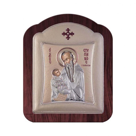 Αγιος Στυλιανός με Μοντέρνο Κανονικό Στεφάνι