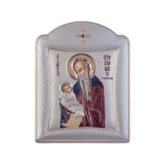 Αγιος Στυλιανός με Μοντέρνο Κανονικό Στεφάνι