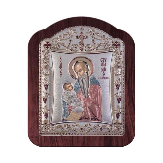 Αγιος Στυλιανός με Κλασικό Κανονικό Στεφάνι