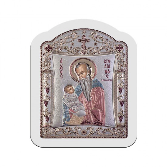 Αγιος Στυλιανός με Κλασικό Κανονικό Στεφάνι