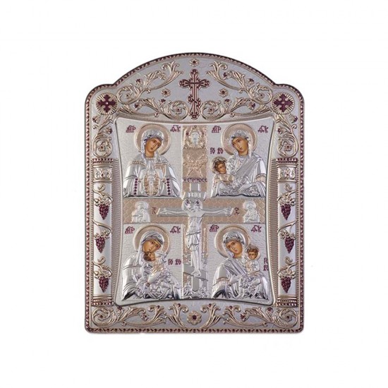 Μητρότητα με Κλασικό Κανονικό Στεφάνι