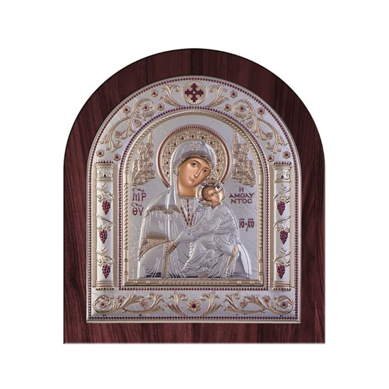 Παναγία Αμόλυντος με Κλασικό Κανονικό Στεφάνι