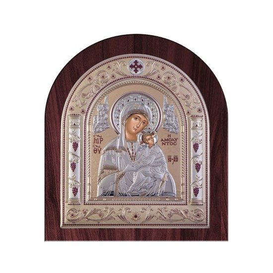 Παναγία Αμόλυντος με Κλασικό Κανονικό Στεφάνι