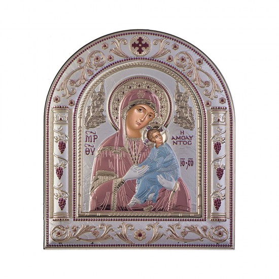 Παναγία Αμόλυντος με Κλασικό Κανονικό Στεφάνι