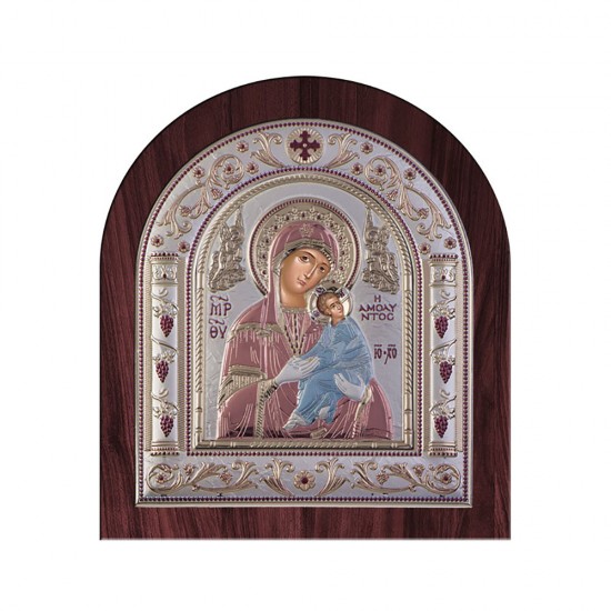 Παναγία Αμόλυντος με Κλασικό Κανονικό Στεφάνι