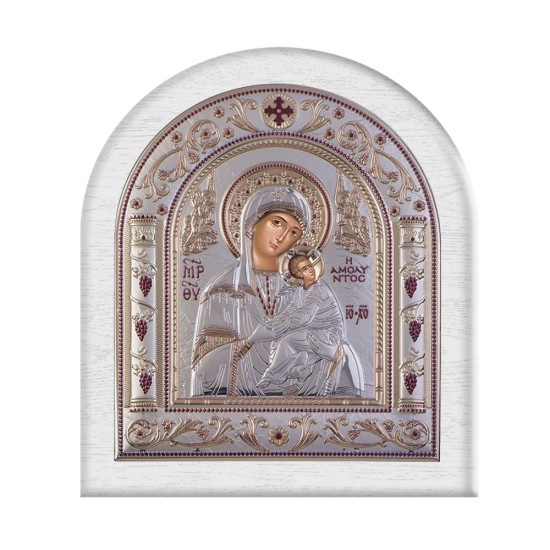 Παναγία Αμόλυντος με Κλασικό Κανονικό Στεφάνι