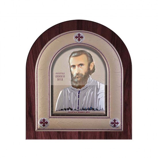 Πάτερ Αρσένιος Μπόκα με Μοντέρνο Κανονικό Στεφάνι και Τζάμι