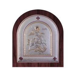 Αγιος Γεώργιος με Μοντέρνο Κανονικό Στεφάνι