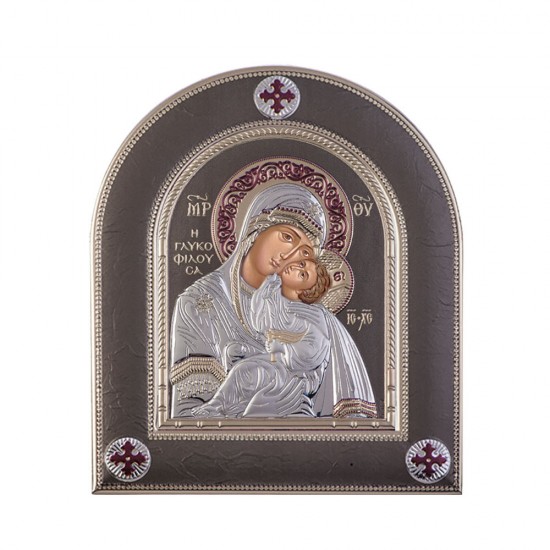 Παναγία Γλυκοφιλούσα με Μοντέρνο Κανονικό Στεφάνι