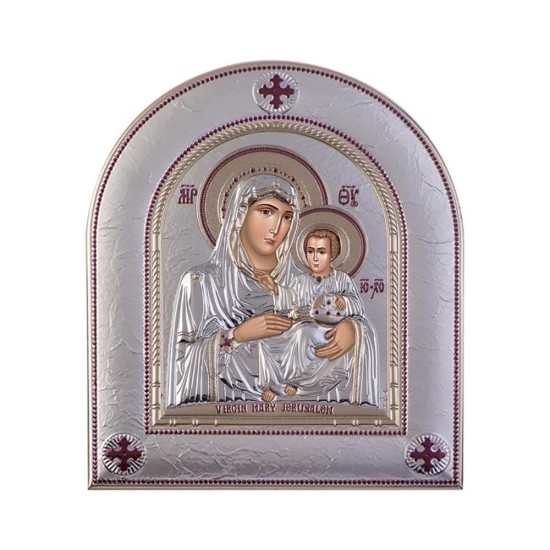 Παναγία Ιεροσολυμίτισσα με Μοντέρνο Κανονικό Στεφάνι