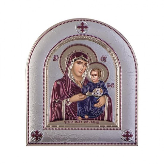Παναγία Ιεροσολυμίτισσα με Μοντέρνο Κανονικό Στεφάνι