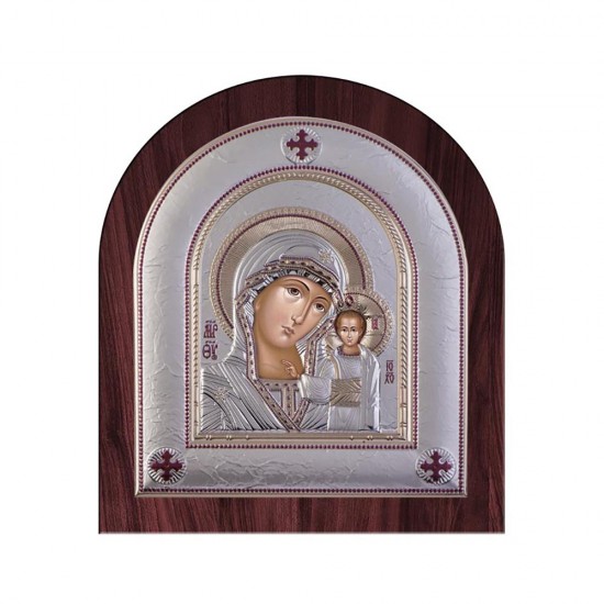 Παναγία Καζάνσκα με Μοντέρνο Κανονικό Στεφάνι