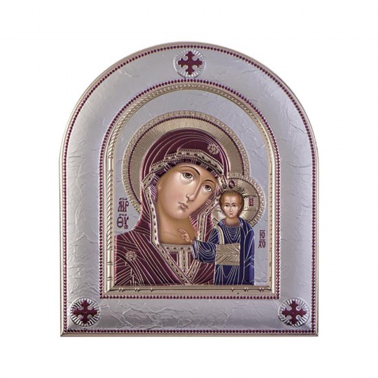 Παναγία Καζάνσκα με Μοντέρνο Κανονικό Στεφάνι