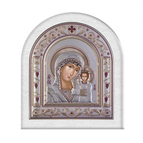 Παναγία Καζάνσκα με Κλασικό Κανονικό Στεφάνι