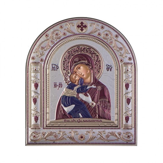 Παναγία Βλαδιμίρκα με Κλασικό Κανονικό Στεφάνι