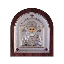Αγιος Νικόλαος με Μοντέρνο Κανονικό Στεφάνι