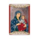Παναγία Ιεροσολυμίτισσα Κανονική Μεταξοτυπία με Vingage Στεφάνι